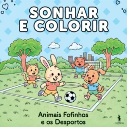 Sonhar e Colorir: Animais Fofinhos e os Desportos de André Nicolau