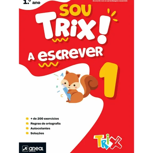 Sou Trix a Escrever - 1.º Ano