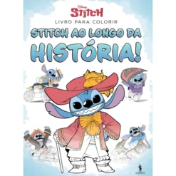 Stitch Ao Longo Da História! Livro Para Colorir de Disney