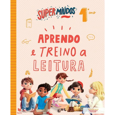 Supermiúdos - Aprendo e Treino a Leitura - 1º Ano