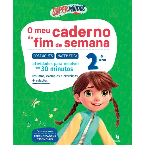 Supermiúdos - o Meu Caderno de Fim de Semana - 2º Ano de Marisa Costa, Raquel Janeiro e Paula Melo