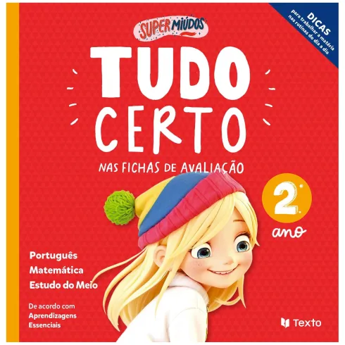 Supermiúdos - Tudo Certo nas Fichas de Avaliação 2º Ano