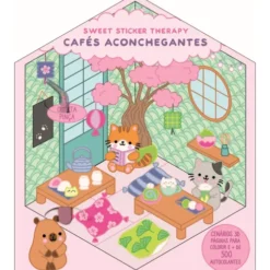 Sweet Sticker Therapy: Cafés Aconchegantes de Jing Lau