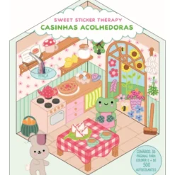 Sweet Sticker Therapy: Casinhas Acolhedoras de Jing Lau