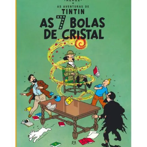 Tintin - As 7 Bolas de Cristal de Hergé