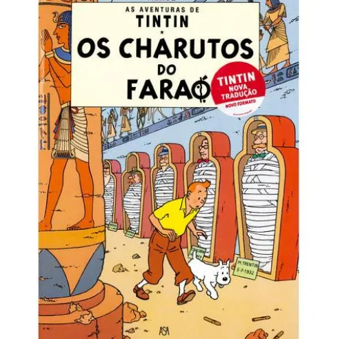 Tintin - Os Charutos do Faraó de Hergé