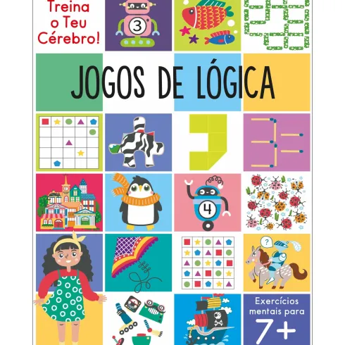 Treina o Teu Cérebro! Jogos de Lógica de Alex Howe E Elizabeth Golding