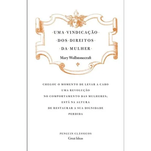 Uma Vindicação dos Direitos da Mulher (Livro de Bolso) de Mary Wollstonecraft