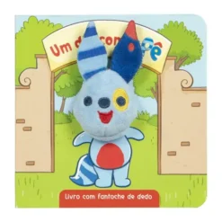 Um Dia com o Pê de Cláudia Dias - Livro com Fantoche de Dedo