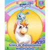 Unicórnios & Amigos - Livro de Autocolantes Almofadados
