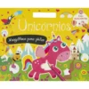 Unicórnios - Megabloco para Pintar com Autocolantes