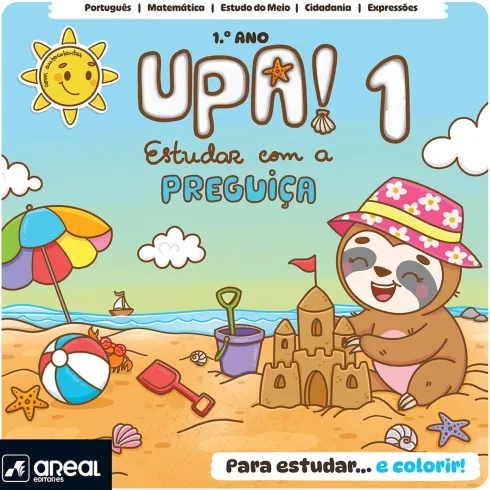 Upa! Estudar Com A Preguiça - 1.º Ano de Livro