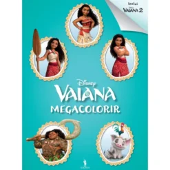 Vaiana 1 e 2 - Megacolorir de Disney