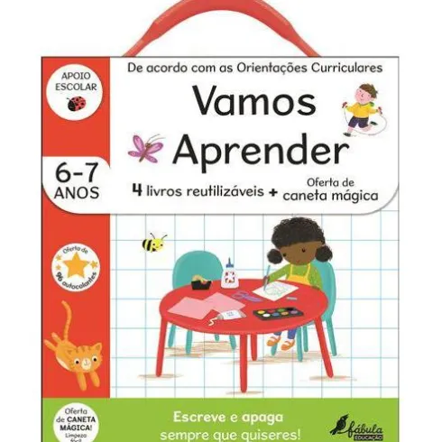Vamos Aprender 6-7 Anos de Moira Butterfield - Escreve e Apaga Sempre que Quiseres