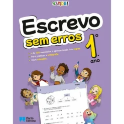 VAMOS! - Escrevo sem Erros - 1.º Ano - Exercícios para Praticar a Caligrafia e a Ortografia