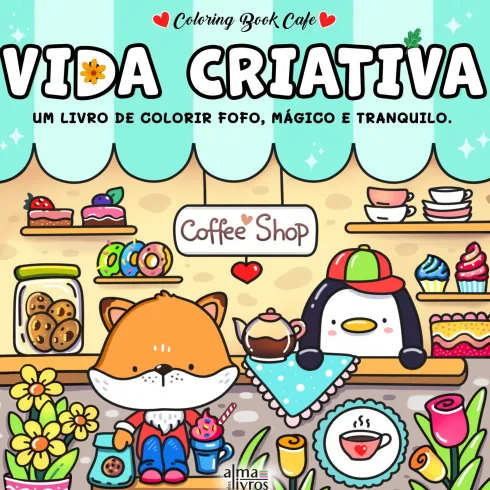 Vida Criativa de Coloring Book Cafe