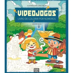 Videojogos: Livro De Colorir Por Números de Lukas Thelin