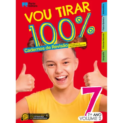 Vou Tirar 100% - 7.º Ano - Volume 2 - Cadernos de Revisão