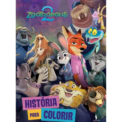 Zootrópolis 2 - História para Colorir